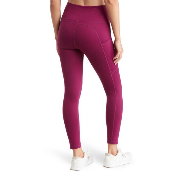 Z by Zella High Waist 7/8 Daily Pocket Leggings in Purple Caspia, XS - Picture 3 of 9